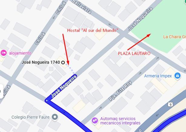 Pension Al Sur Del.Mundo Punta Arenas Buitenkant foto